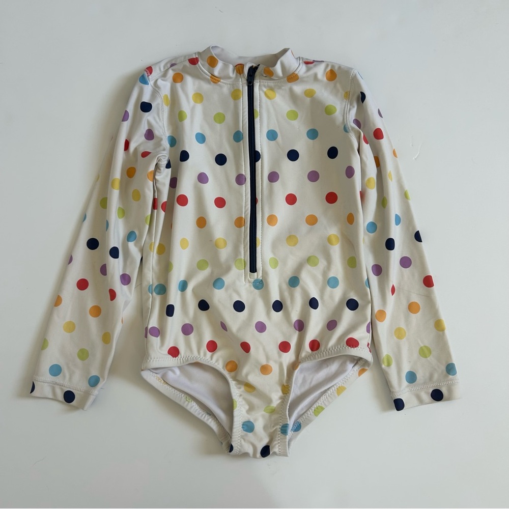 Primary Long Sleeve One-Piece Rash Guard 2-3 Years